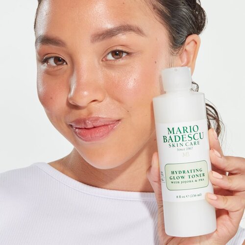Mario Badescu Hydrating Glow Toner with Jojoba and PHA vlažilni tonik za osvetlitev kože 236 ml Slike