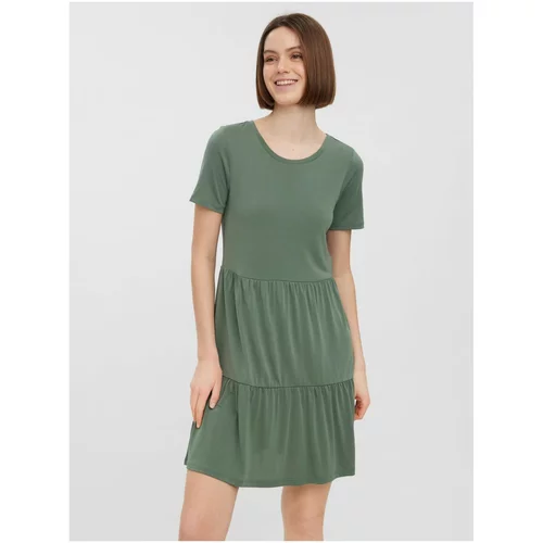 Vero Moda Green basic dress Filli - Women