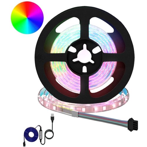  LED traka 12 kom. Crna i prozirna Bakar i plastika - 120 cm 12 LED traka (s PU gumom) Slike
