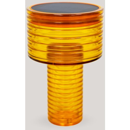 New Garden Namizna svetilka oranžna plastična vklj. LED solarna IP44 - Ambar Cene