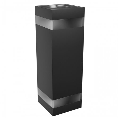  Torre fasadna lampa 18W CCT IP54 crna kvadrat Cene