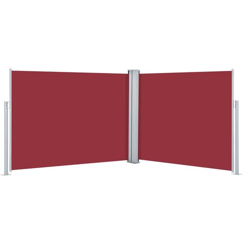 Maison Chic Zložljiva stranska tenda - Senčniki rdeča 140x1000 cm, (22041585) Slike