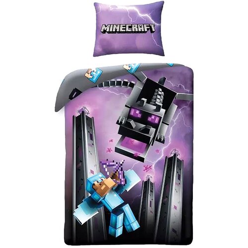 Minecraft obostrana posteljina 140x200 Cijene