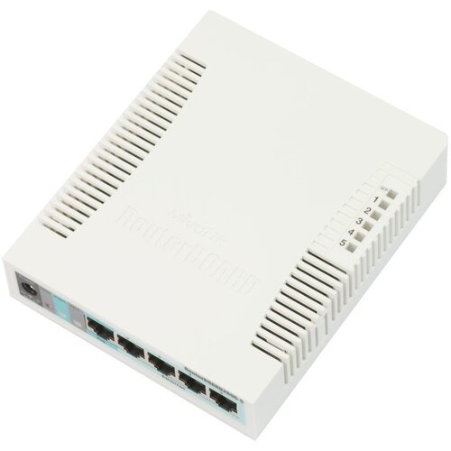 MikroTik RB260GS Gigabit Ethernet (10 /100 /1000) Power over Ethernet (PoE) White Cijene