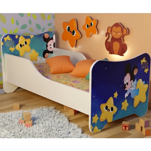 Golden Krevet za decu Happy Kitty - Mickey, 160x80 Cene