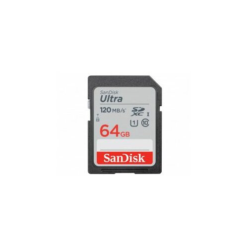 Sandisk SDXC 64GB Ultra 140MB/s Class 10 UHS-I Slike