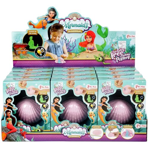Magic Toys Mermaids Presenečenje: arheolo&amp;scaron;ki komplet z morsko deklico Slike