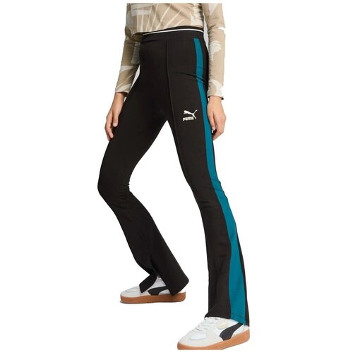 Puma Hlače FLARED LEGGINGS Črna Slike