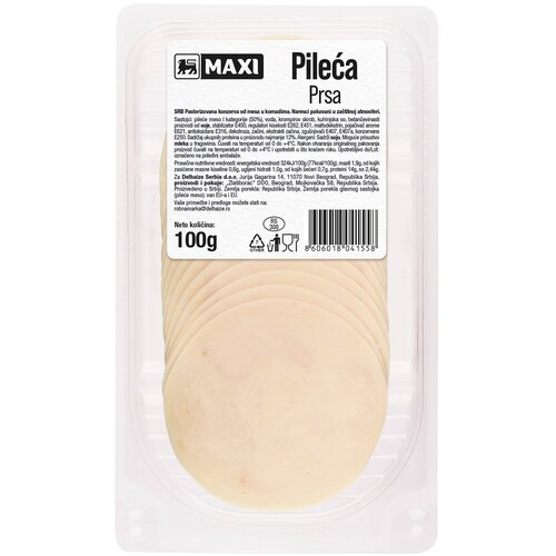 Maxi Pilec.prsa u zast.atm.100g Cene