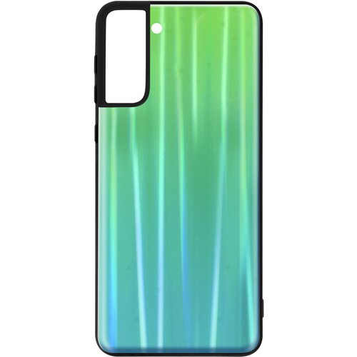 AVIZAR Ovitek za Samsung Galaxy S21 Plus, za&scaron;cita s holografskim ucinkom - zelen, (20718598) Cene
