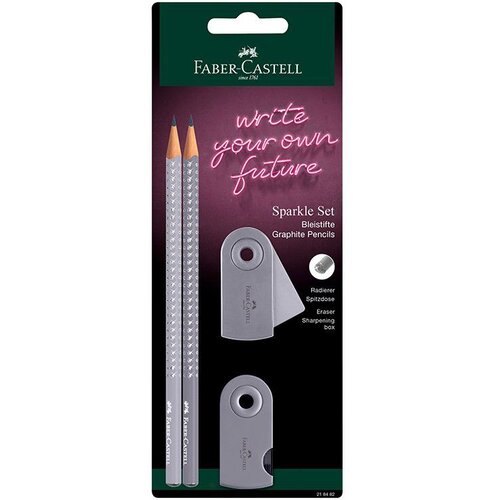 Faber-Castell Set Sparkle, siv Cene