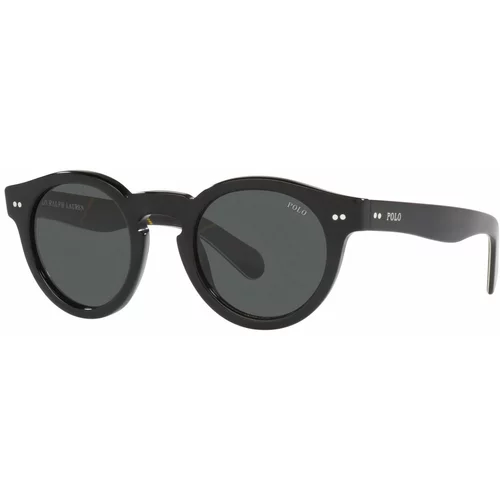 Polo Ralph Lauren Sončna očala '0PH4165' črna / bela