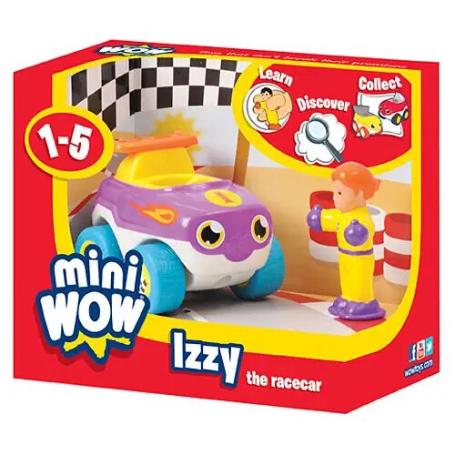 Wow Toys Izzy, dirkalni avtomobil Slike