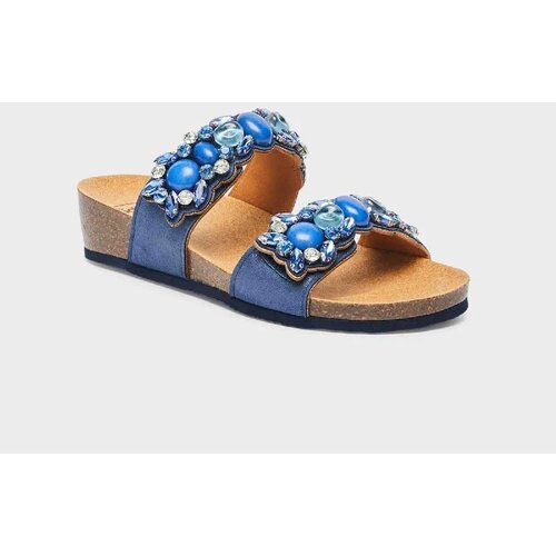 Scholl ženske papuče PALAU 2 STRAPS-plava Cene
