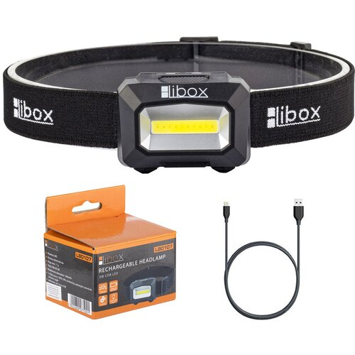 LIBOX LB0107 flashlight Black Headband flashlight LED Slike