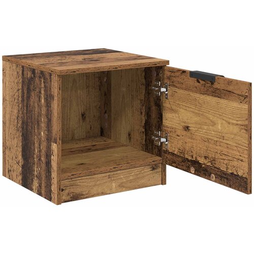  za krevet s ladicama 2 pcs Staro drvo 40 x 39 x 40cm Slike