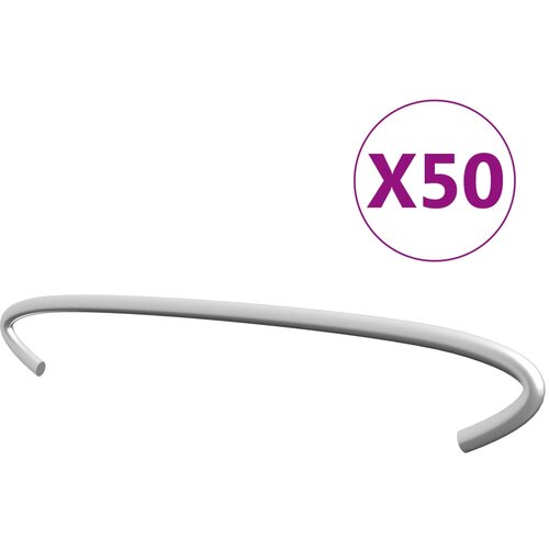 vidaXL Kavlji za gabion 50 kosov pocinkano jeklo 20 cm Cene