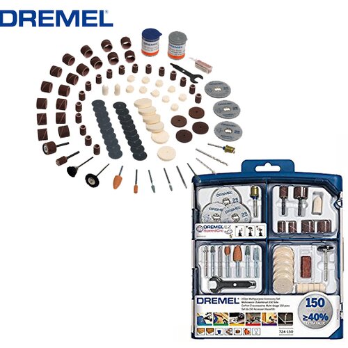 Dremel alati Set vi&scaron;enamenskog pribora Dremel 724 od 150 delova Cene