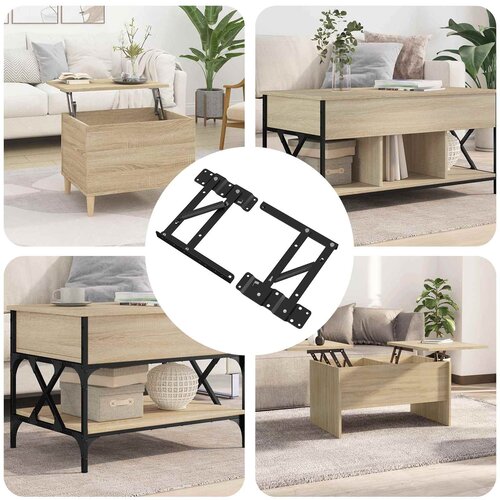  Mehanizam za podizanje kreveta 12 pcs Crna 340 x 95 x 40 mm Cijene