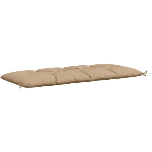  Jastučići za klupe VIANEN 2 kom. 100% poliester Pijesak - Pijesak 150 x 60 x 12 cm Slike