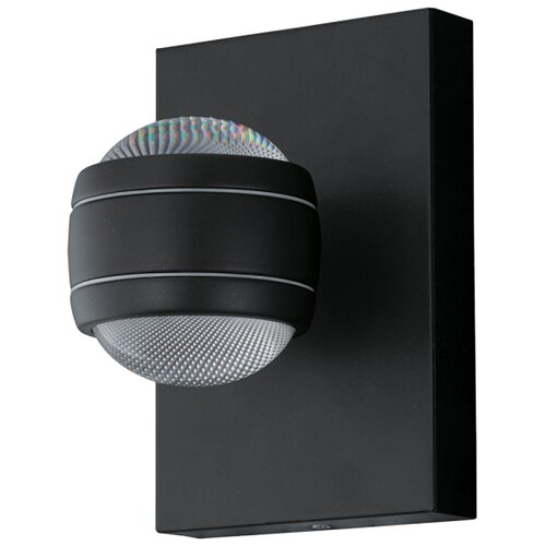 Eglo Sesimba vanjska zidna/2, led, 2x3,7w, čelik/crna Slike
