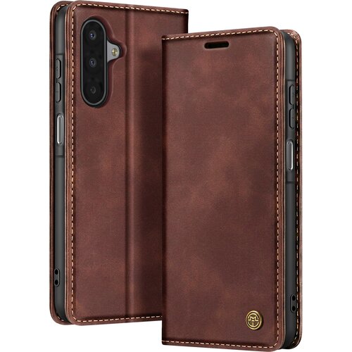 AVIZAR Denarnica za Galaxy A17 Kolekcija CaseMe Vintage učinek, Temno rjava, (5000274917) Cene