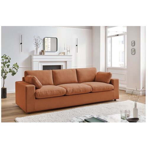 Bobochic Paris Oranžna sedežna garnitura 250 cm Belair &amp;ndash; Slike