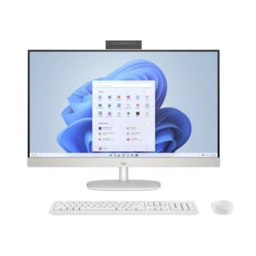 HP all in one 27-cr0012ny fhd ips, ryzen 5 7520U, 8GB, 512GB ssd (A0DS1EA // win 11 pro) Slike