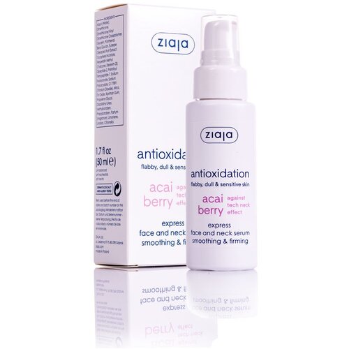 Ziaja negovalni serum za obraz - Acai Berry Express Face &amp;amp; Neck Serum Slike
