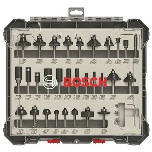 Bosch REZKAR ZA LES 30-DELNI KPL 6MM ZA OBDELAVO LESA Slike