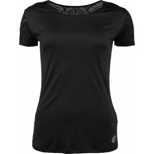 Lotto WORKOUT TEE W Ženska majica kratkih rukava za treniranje, crna, veličina