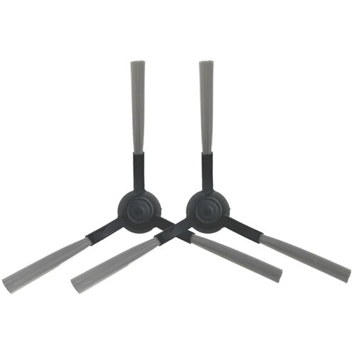 Prime Set dveh stranskih krtač za Viomi V2 Pro, V2 Max, SE, Proscenic M6 Pro, Črna, (21895596) Slike