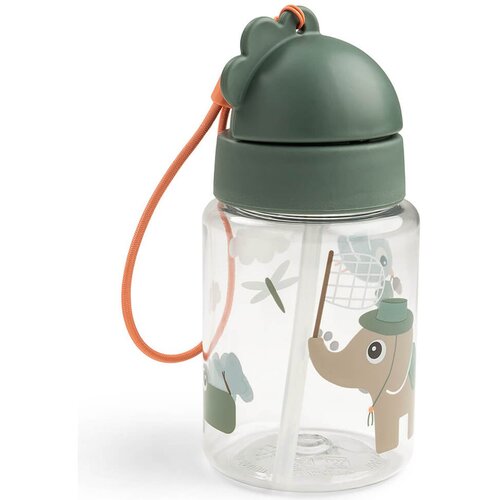 Done By Deer steklenička Tiny trails s slamico 280 ml green 1066133 Slike