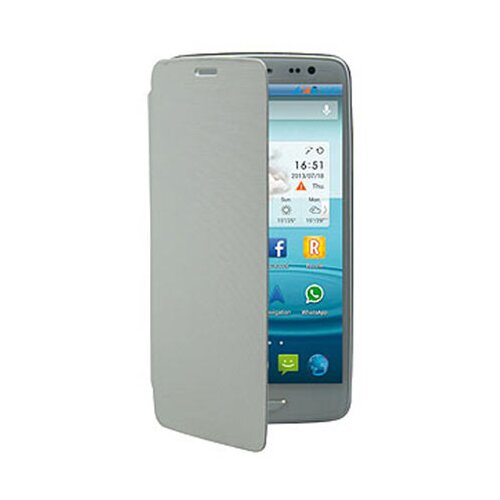 Mediacom M-S500FC Flip case, bijela futrola za smartphone S500 Slike