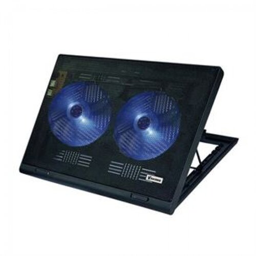 Vakoss prenosna hladilna podloga z ventilatorjema za prenosnike do 43,2cm , 17" Cene