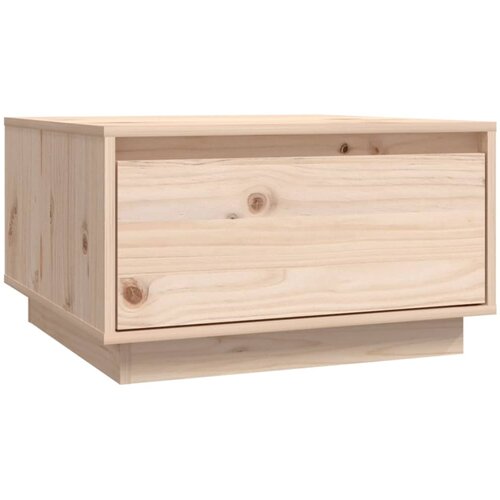 Maison Chic Klubska mizica - kavna mizica - Nizka mizica 55x56x32 cm trdna borovina, (21755353) Cene