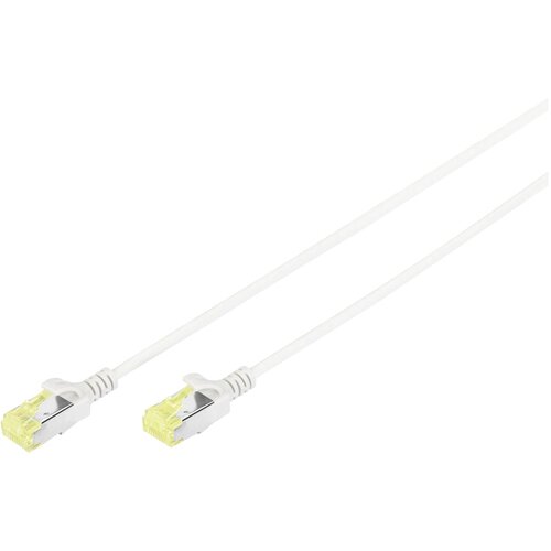 Digitus DK-1624-A-005S RJ45 omrežni kabel\, Patch kabel CAT 6a U/FTP 0.50 m siva dvojno oklopljen\, prilagodljiv\, za&scaron;čiten 1 kos, (20418102) Cene
