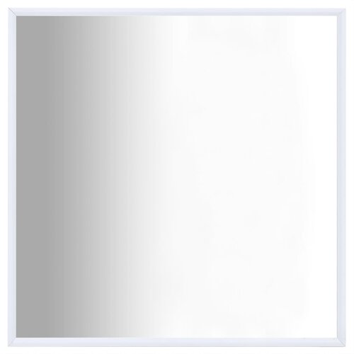 VidaXL Ogledalo bijelo 60 x 60 cm Slike
