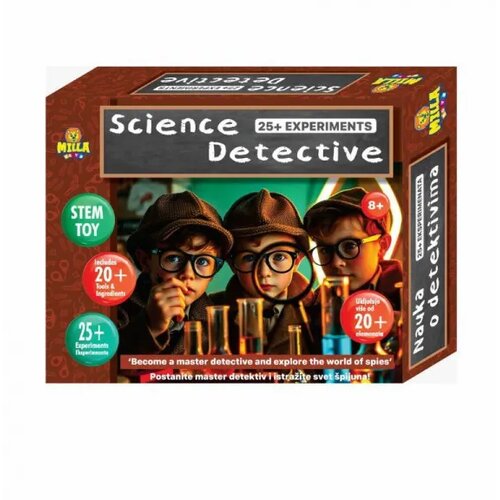 MILA TOYS Eksperiment set nauka o detektivima Cene