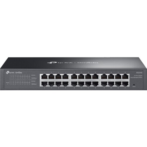 Tp-link ES224G Omada 24-Port Gigabit Easy Managed Switch,24x Gigabit RJ45 Ports, 1U 13-inch Rack-mountable... Slike