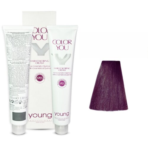YOUNG Farba za kosu No 5.2 Light irisee brown, 100ml Cene