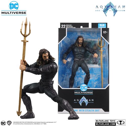 Grupo mcfarlane figurica dc comics aquaman in izgubljeno kraljestvo aquaman kamuflažna obleka, (20840082) Slike