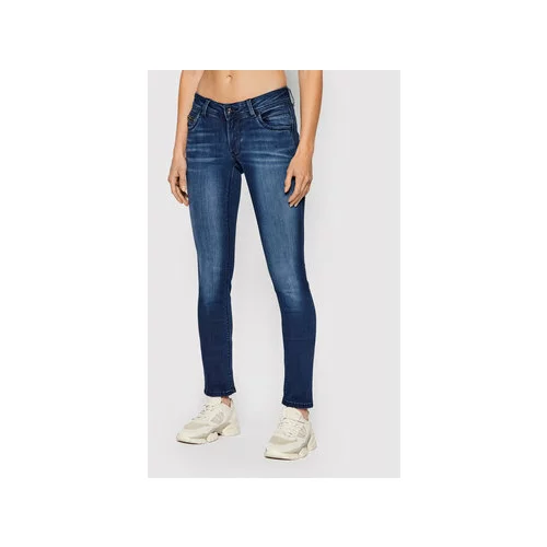 Pepe Jeans Jeans hlače New Brooke PL204165 Mornarsko modra Slim Fit