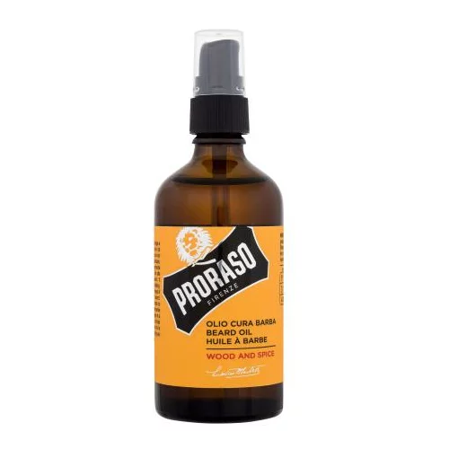Proraso Wood & Spice Beard Oil 100 ml olje za brado z lesno-začinjenim vonjem