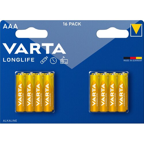 Varta AAA baterije Longlife, 16 kosov, (5000158926) Slike