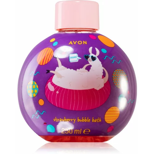 Avon Lama Dude pjena za kupanje s mirisom jagode 250 ml