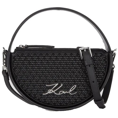 Karl Lagerfeld K SIGNATURE SP ROUND WOVEN Crna Slike