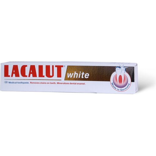 Lacalut Pasta za zube White 75ml + Četkica za zube Slike