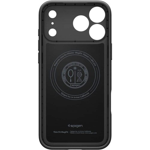 Spigen Thin Fit MagSafe maska za iPhone 17 Pro Max ACS10274 &amp;ndash; crna Slike