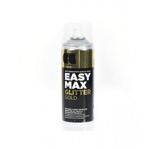 EASY MAX Sprej Glitter zlatni 400ml Slike